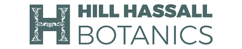 Hill Hassall Botanics logo.